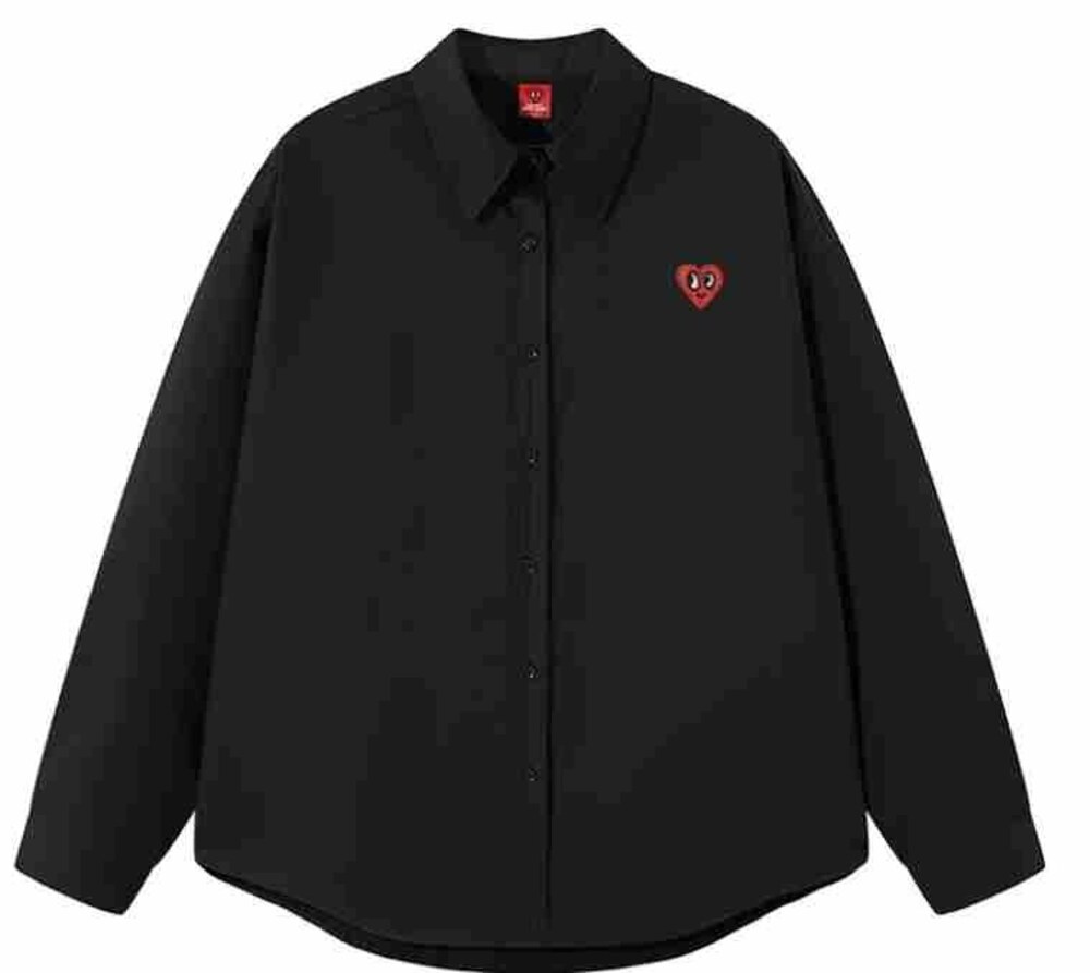 Minimal Black Heart Shirt